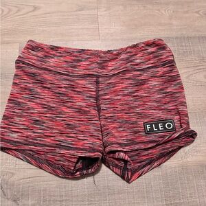 Fleo Women's Multicolor Athletic Shorts